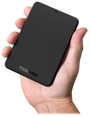 HD externo 500GB Toshiba Canvio Basics preto USB3
