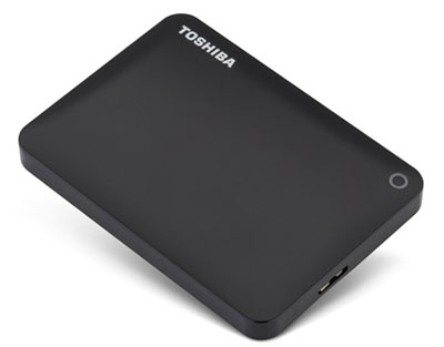 HD externo 500GB Toshiba Canvio ConnectII USB3 c/ Cloud