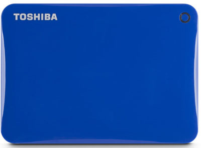 HD externo 500GB Toshiba Canvio ConnectII USB3 c/ Cloud