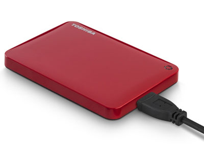 HD externo 500GB Toshiba Canvio ConnectII USB3 c/ Cloud