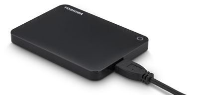 HD externo 3TB Toshiba Canvio Connect II USB3 c/ Cloud