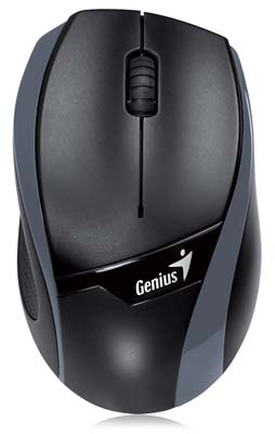 Mouse sem fio Genius DX-6010 2.4GHz 1200 dpi, cinza USB