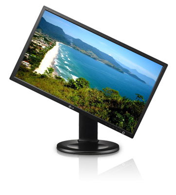 Monitor LED 20 p. wide LG E2011P, ajuste alt. 1600x900