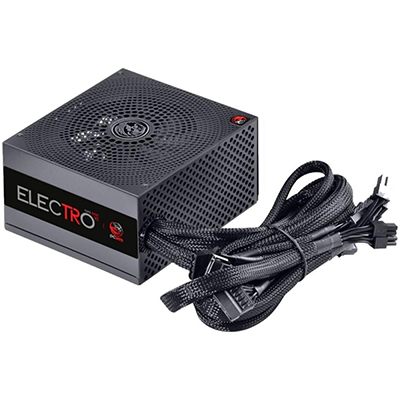 Fonte Gamer ATX 650W PCYes Electro V2 80 plus bronze