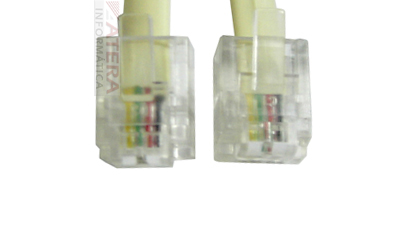 Extens�o com 6 m de cabo (telefonia) RJ11M RJ11M