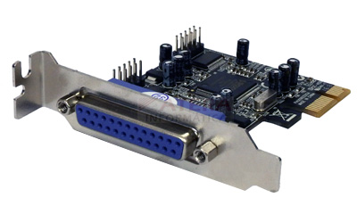 Placa PCI-e, 2 seriais 1 paralela FlexPort perfil baixo