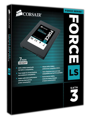 SSD Corsair Force LS 240 GB, SATA3, 6Gbps, 560 MBps 