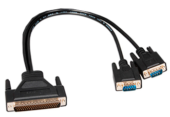 Placa serial PCI-e Flexport com 2 portas RS-422/RS-485