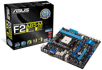 Placa me Asus F2A85-M-LE p/ AMD FM2 a series HDMI DVI