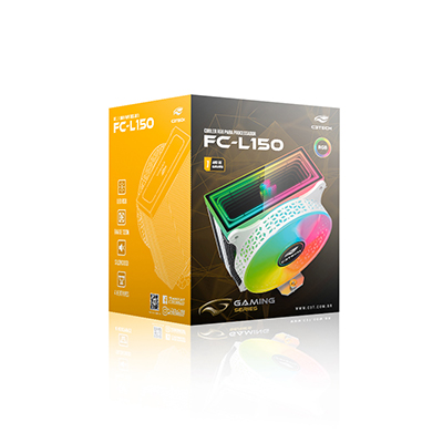 Cooler CPU C3Tech FC-L150 Gaming Intel LGA1366 2011 AMD