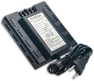 Fonte p/ CFTV MCM FON0454LC 12 V / 5 A at 16 cmeras