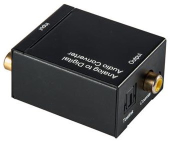 Conversor de udio analgico p/ digital Coaxial Toslink