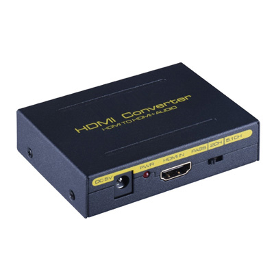 Conversor 4K HDMI p/ HDMI, audio SPDIF estreo Flexport