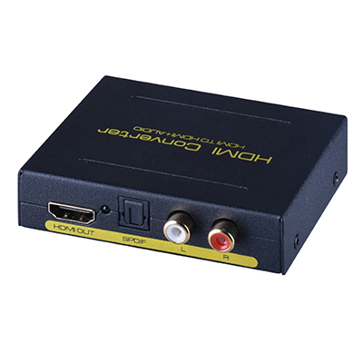 Conversor 4K HDMI p/ HDMI, audio SPDIF estreo Flexport