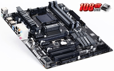 Placa me Gigabyte GA-970A-UD3P, p/ AMD AM3+ USB3 e OC