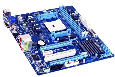 Placa me GigaByte GA-A75M-D2H p/ AMD soquete FM1