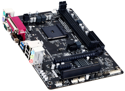 Placa me Gigabyte GA-AM1M-S2P soquete AMD FS1b AM1 VGA