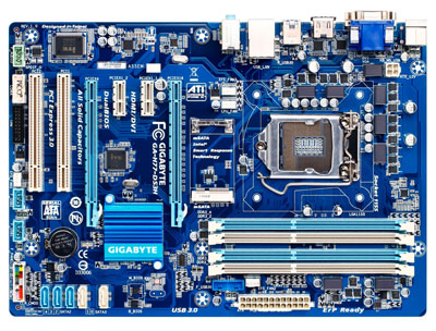 Placa me Gigabyte GA-H77-DS3H LGA1155 VGA DVI HDMI