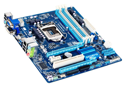 Placa me Gigabyte GA-H77M-D3H LGA1155 VGA DVI HDMI