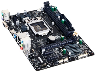 Placa me Gigabyte GA-H81M-H p/ Intel LGA1150 VGA HDMI