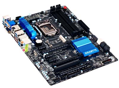 Placa me Gigabyte GA-Z77X-UD3H p/ LGA-1155 DVI HDMI DP