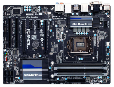 Placa me Gigabyte GA-Z87-D3HP Intel LGA-1150 VGA HDMI