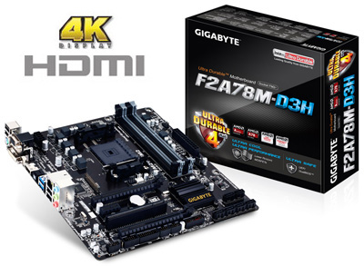 Placa me Gigabyte GA-F2A78M-D3H AMD soquete FM2+ 3 vid