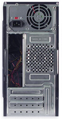 Gabinete micro ATX K-Mex GM-03T5 preto c/ fonte 200W