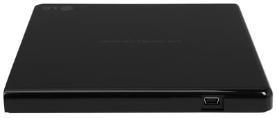 Gravador DVD slim externo LG GP65NB60 8X/24X preto