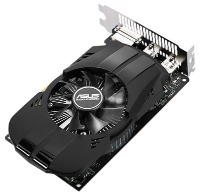 Placa vdeo PCIe Asus Geforce GTX1050Ti 4GB DP HDMI DVI