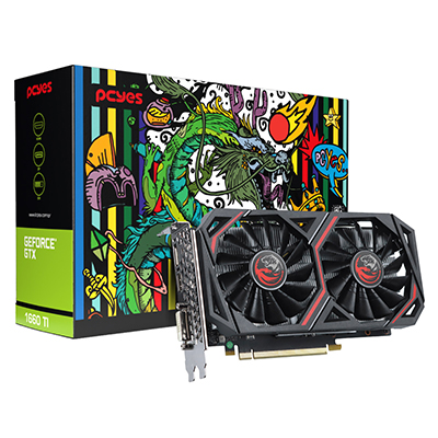 Placa vdeo PCYes Geforce GTX 1660TI 6GB GDDR6 192bit