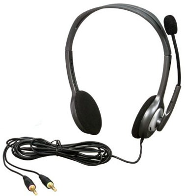 Headset Logitech H110 981-000305 p/ Skype