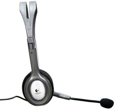 Headset Logitech H110 981-000305 p/ Skype