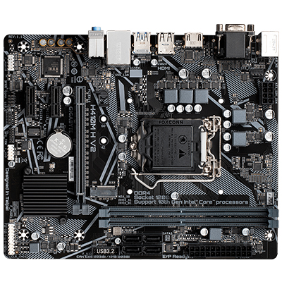 Placa-Me Gigabyte H410M H V2 Intel LGA1200, HDMI VGA