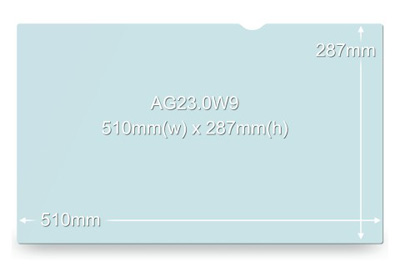 Filtro anti-reflexo anti-glare 3M 23p. wide AG23.0W9