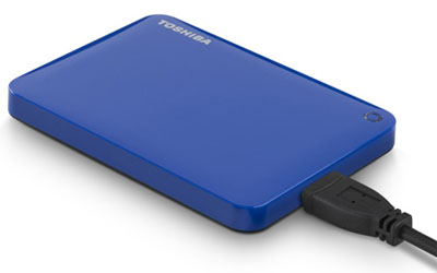 HD externo 1TB Toshiba Canvio Connect II USB3 c/ Cloud