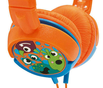 Headphone Kids OEX HP301 Boo limitado 15mW, estreo P2