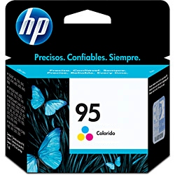 Cartucho tricolor HP 95 C8766WB p/ DJ, OJ, PS, 10 ml