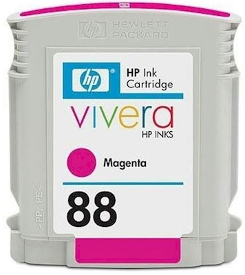 Cartucho tinta HP 88 C9387AL magenta 13ml p/ OfficeJet