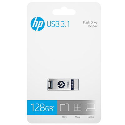 Pendrive flash drive 128GB HP X795w HPFD795W-128 USB3.1