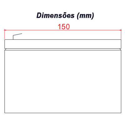 Bateria CSB HR 1234W-F2 12VDC 9Ah 34W longa vida 5 anos