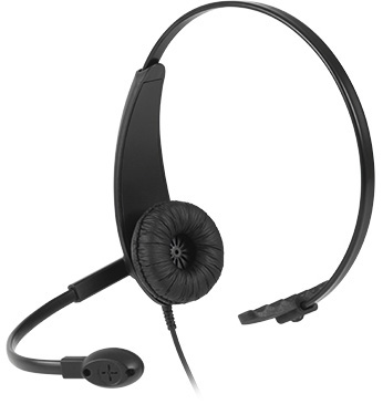 Telefone headset profissional analgico Intelbras HSB50