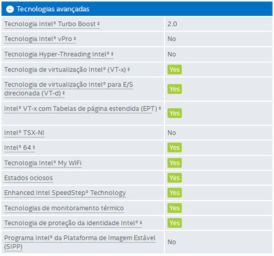 Processador Intel I5-4460 LGA1150 3,2GHz 6MB 4 Cores 4G