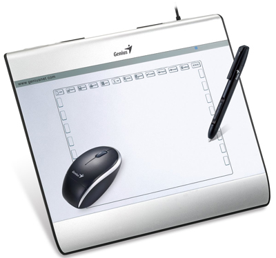 Tablet Genius Mousepen i608X, 8 x 6 pol. 1024 nveis