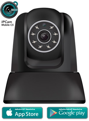 Cmera IP WiFi de segurana Comtac 9267 ng 355 c/ som