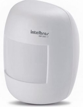Sensor infravermelho Intelbras IVP 3000 CF, com fio
