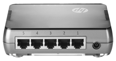 Switch HP 1405-5 (J9791A) 5 portas Ethernet 10/100 Mbps