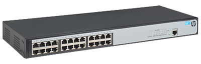 Switch HP JG913A 1620-24G 24 portas 10/100/1000 Mbps