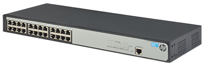 Switch HP JG913A 1620-24G 24 portas 10/100/1000 Mbps
