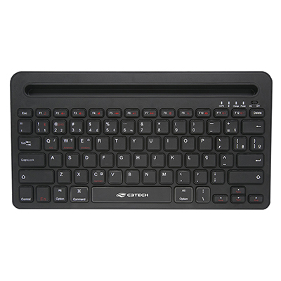 Mini-teclado multimdia Bluetooth C3Tech K-BT100 dual recarregvel